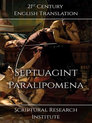 cover image of Septuagint--Paralipomena